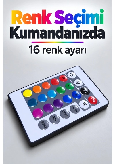 Ers Kumandalı Led Ampul 10 W Güç Özellikli