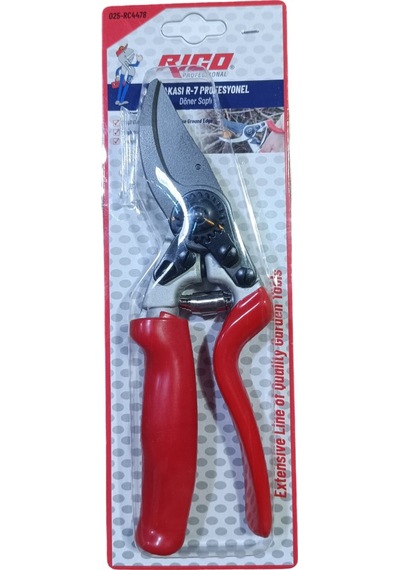 Rico R-7 Profesyonel Bağ Makası Döner Saplı 025-rc4478