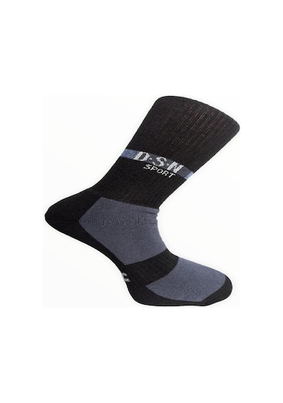 Design Spor Havlu Çorap 3 Adet Karışık Çok Renkli