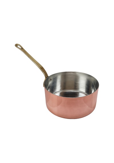 Cuvesta Modern El Yapımı Kalın 1.5mm Bakır Sütlük Sosluk 20 10cm