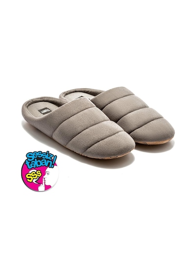 Twigy Adamo Erkek Ev Terliği Füme 41/46 AA0763 Füme
