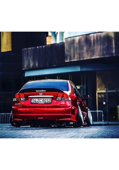 Honda Civic Vtec 2 Spoon Spoiler Fiber