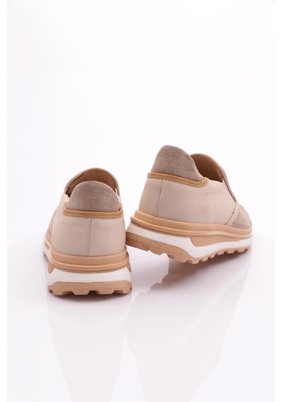 Dgn 5752 Erkek Comfort Ayakkabi 5752-2506-R0186 Bej