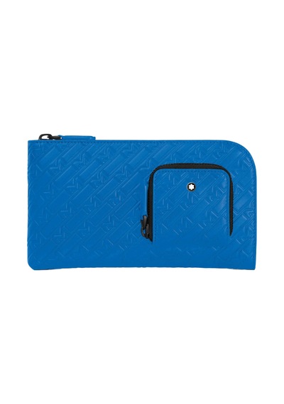 Mont Blanc Montblanc M Gram 4810 Bölmeli Cüzdan 6 Cc 130028 Mavi