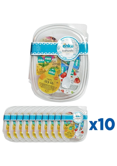 Enka Süt Kahvaltılık Piknik Seti 10'lu Paket