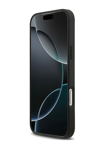 Apple Uyumlu iPhone 17 Pro Max Kılıf Lacoste Lisanslı M-safe Özellikli Pu Pike Desen Metal Logolu Kapak Lacivert