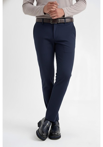 P 1207 Pantolon Comfort Lacivert Lacivert