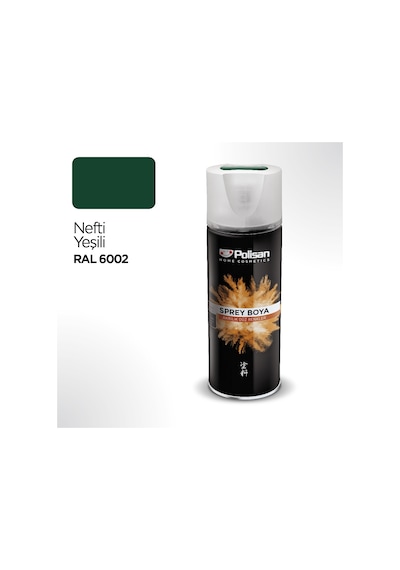 Polisan Akrilik Nefti Yeşili Sprey Boya 400 ML - RAL 6002