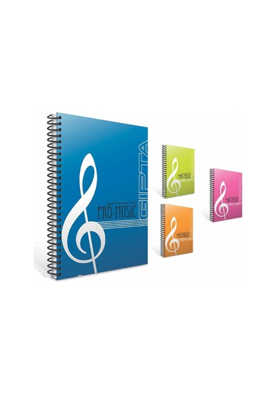 Gıpta 62727 Müzik Defteri A4 Spiralli Pp 60 Yaprak 1581