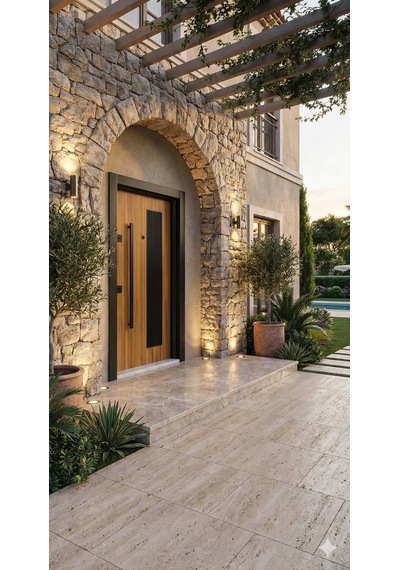 Eli T Seri Si Elegance Güvenli K Kapisi Çeli K Kapi - Vi Lla Kapisi 209 X 106 X 92
