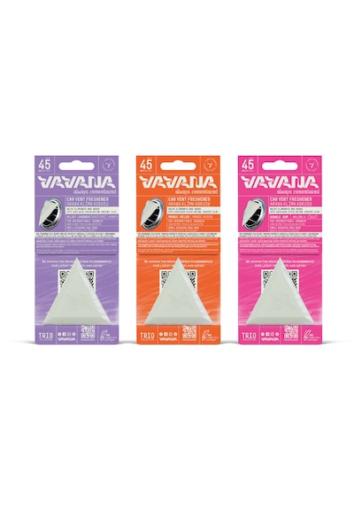 Vavana Araba Klima Kokusu 3'lü Set - Trio Oto Kokusu Bpa & Sıvı İçermez 45 Gün Etkili Set 2