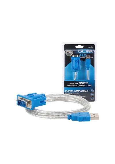 Powermaster Pm-21764 Usb To Rs232 1.5 Metre Üniversal Serial Line Glink Ga-009