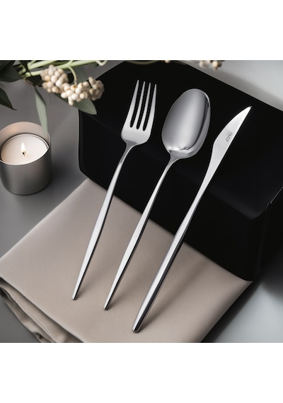 Face Cutlery Aurum 72 Parça 12 Kişilik Çatal Kaşık Bıçak Takımı Çok Renkli