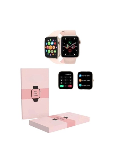 Mey İthalat Yeni Nesil Kadın Akıllı Saat Rose Gold Android Ve İos Uyumlu