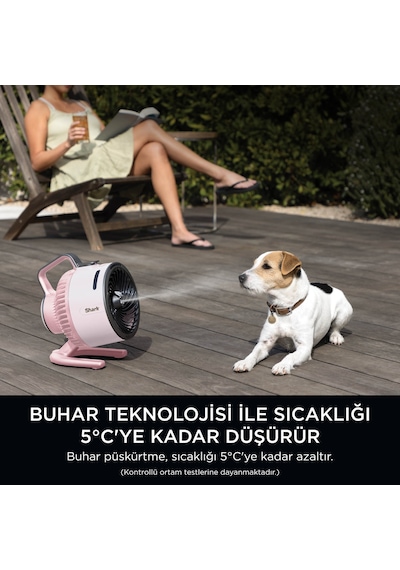 Shark Flexbreeze Hydrogo Serinletici Buharlı Fan