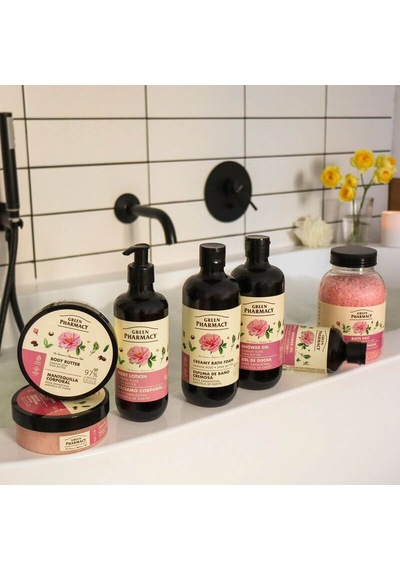 Bitkisel Vegan Vicut Losyonu Şam Gülü Shea Yağ 400 Ml