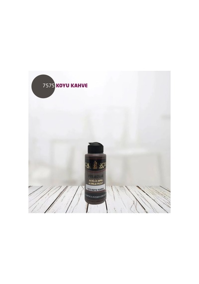 Cadence Premium Akrilik 7575 Koyu Kahve - 120ml Kahve Kahve