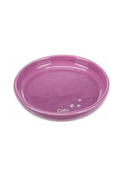 Büyük Kedi Seramik Mama Su Kabı 0,35 Lt 18 Cm