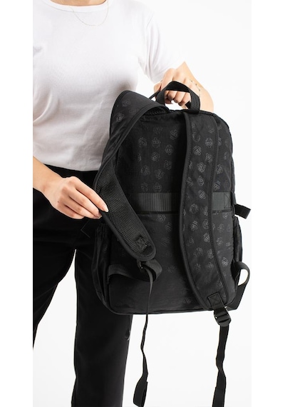 Ventis Cüzdanlı Unisex Okul Çantası Lise Ortaokul Günlük Sırt Çantası 43 30 Cm Vnt9-b Siyah