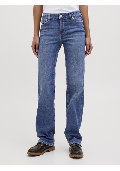 Jack & Jones Kadin Slim Straight Jean - Nice - 12275469 Medium Blue Denim