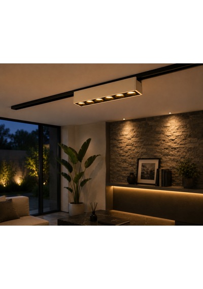 Cata Ct 5810 12w Cortez Magnetıc Spot 3200k Günışığı Beyaz