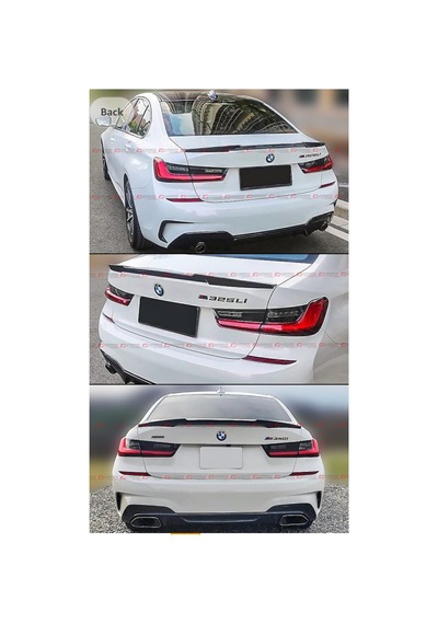 Bmw Akseusar G20 2020 Uyumlu M4 Yarasa Spoiler Ithal Pianoblack Boyalı
