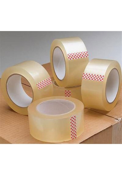 Bant Güçlü Sağlam Kaliteli Şeffaf Koli Bandı Bantı 45 MM X 100 M 6'lı Paket