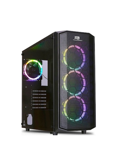 Power Boost Jbst-X58Rgb-650 650W 80+ 4X Rainbow Fixed Led Fan Mi