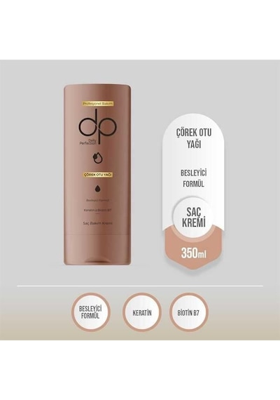 Dp Saç Kremi 350ml. Çörek Otu Yağı