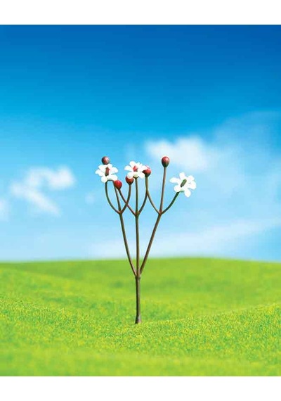 Eshel Maket Renkli Çiçek --8 Cm--4 Lü