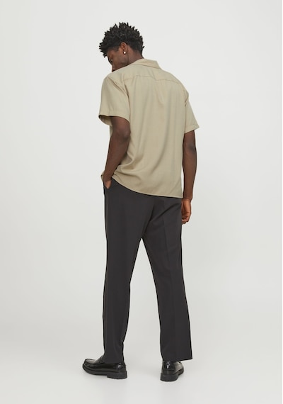 Jack & Jones Erkek Rahat Kesim Kısa Kollu Gömlek - Caaron 12251027 Fields Of Rye Kahverengi Jack & Jones Erkek Rahat Kesim Kısa Kollu Gömlek - Caaron 12251027 Fields Of Rye Kahverengi