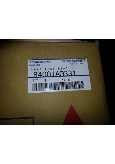 84001ag331 Subaru Legacy Far Sol