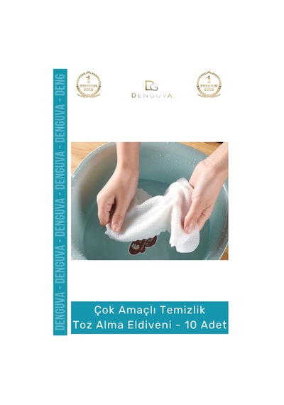 Özel Üretim Yüksek Kaliteli Mikrofiber Pratik Çok Amaçlı Temizlik Toz Alma Eldiveni 10 Adet