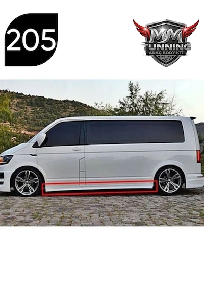 Mmtunning Volkswagen Transporter T5 Yan Marşpiyel Takımı Kısa Şase