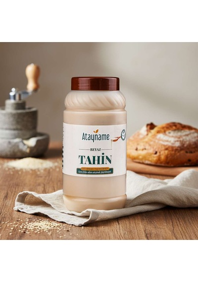 Atayname Beyaz Tek Kavrulmuş Tahin 900 G