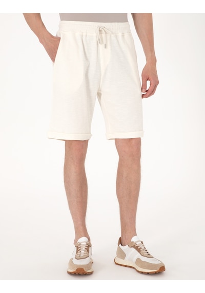 Pierre Cardin Erkek Bej Şort Örme 50303891-vr011 Bej
