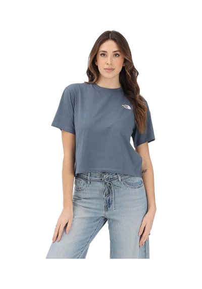The North Face W Evolution Simple Dome Crop Ss Kadın T-shirt Bej