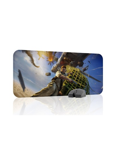 Uncharted Kaymaz Dikişli Kauçuk Oyuncu Mousepad V4 - 70x30 Xl Gaming Mouse Pad Fare Altlığı