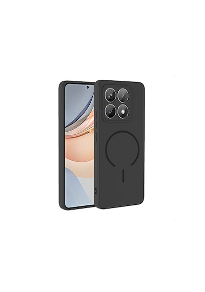 Xiaomi 14t Pro Kılıf M-safe Şarj Özellikli Mkst Meta Kapak - Siyah Siyah