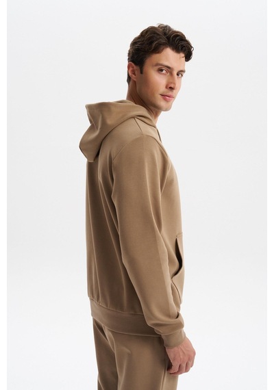 AR-MA Arma Erkek Slim Fit Baskılı Kapüşonlu Kanguru Cepli Interlok Sweatshirt %80 Pamuk %14 Polyester %6 Elastane K30254685202 Gri - Bej AR-MA Arma Erkek Slim Fit Baskılı Kapüşonlu Kanguru Cepli Interlok Sweatshirt %80 Pamuk %14 Polyester %6 Elastane K30254685202 Gri - Bej