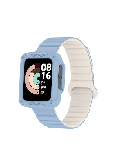 Zore Xiaomi Redmi Watch 2 Silikon Kordon Krd-105 Strap Kayış-mavi-starlight