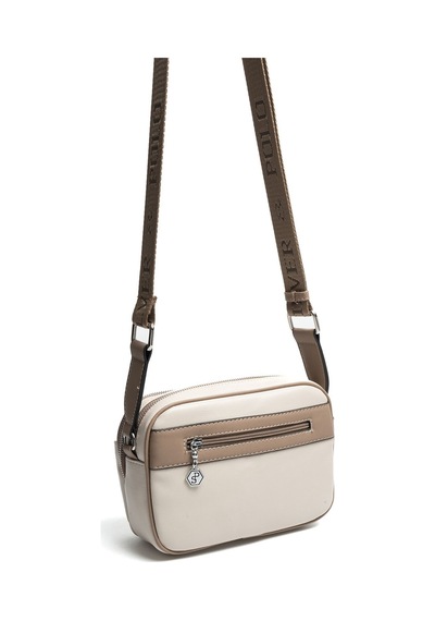 Silver Polo Sp1162 Kadın Çapraz Çanta Düz Bej-latte