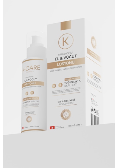 K K-care Cosmetics El Vücut Losyonu 150 ML