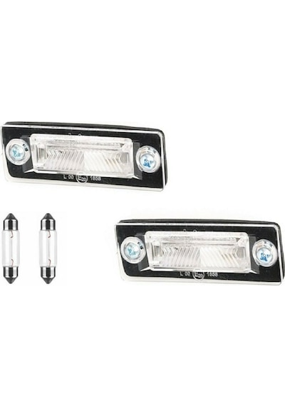 Volkswagen Caddy 3 2004 - 2015 Plaka Lambasi Led 2 Adet 422336094