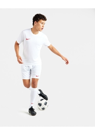 Nike Bv6708-103 M Nk Df Park Vıı Jsy Ss Erkek T-Shirt Beyaz