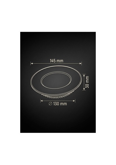 9w Led Panel 3000k Günışığı 50.000 Saat Kullanım Ömrü 10 Adet - 924569638 Diğer