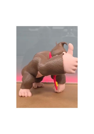 Donkey Kong Figür 20cm-3d Baskı-kolleksiyonluk Biblo
