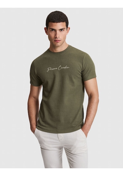 Pierre Cardin Erkek Haki Tişört 50327858-vr027