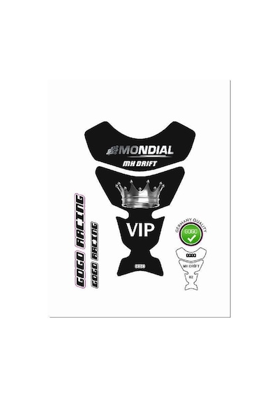 Mondial Mh Drift 2011 - 2020 Uyumlu Tank Pad 002 Standart