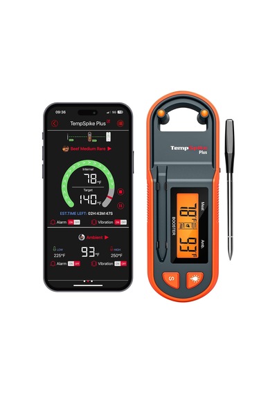 Thermopro Tp971 Şarjlı 183m Kablosuz Alarmlı 1problu Telefon Kontrollü Profesyonel Gıda Termometresi
